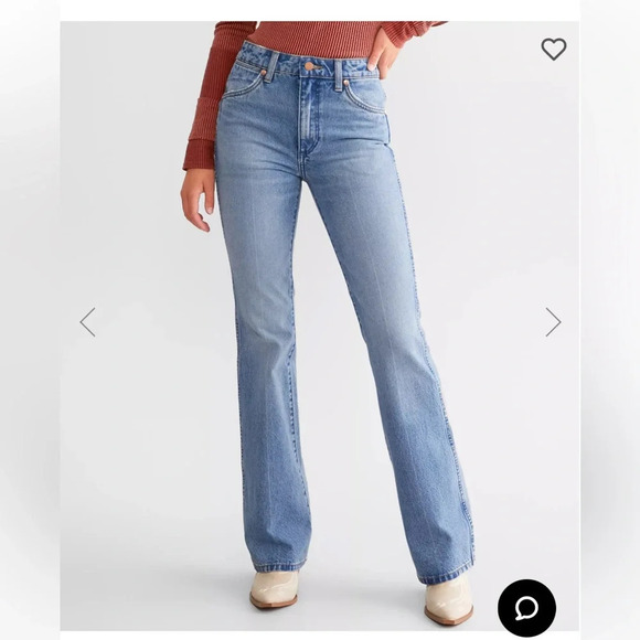 Wrangler Women’s Westward 626 High Rise Cotton Boot Cut Jeans Size 33 - Picture 6 of 16